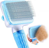 Comb with handle for pet shedding