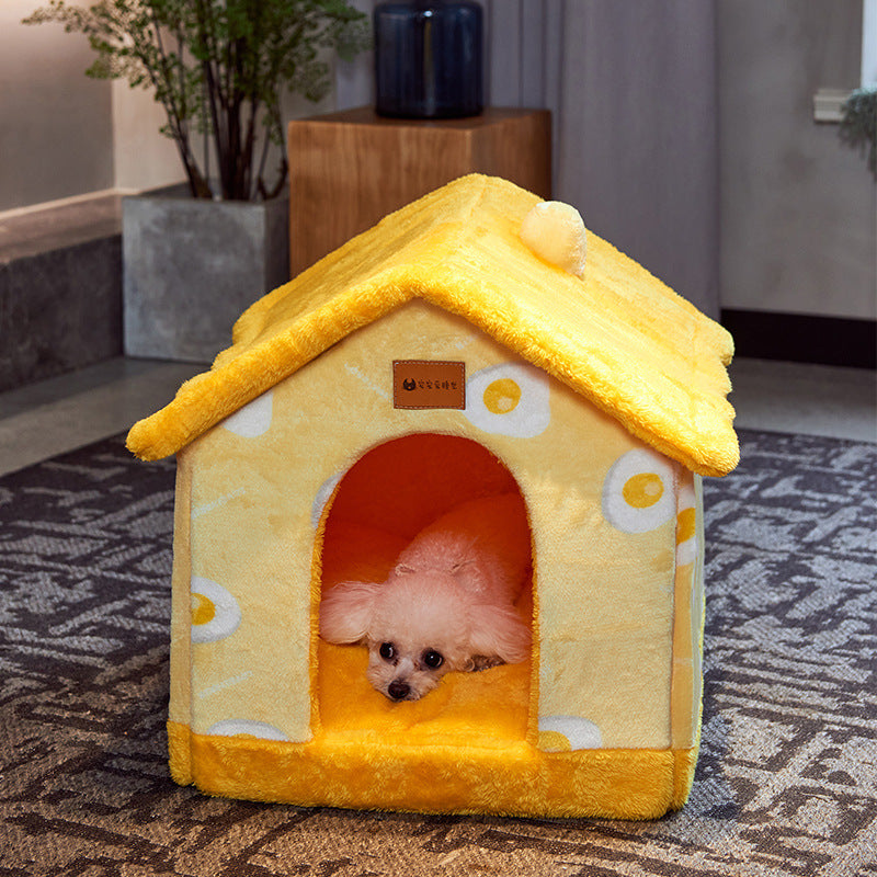 Collapsible house for your pets to rest